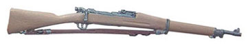 Dollhouse Miniature Spring Field Rifle
